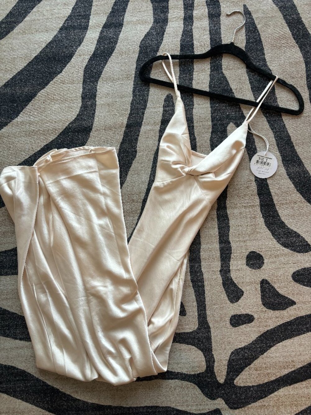 NWT Petal & Pup Champagne Dress